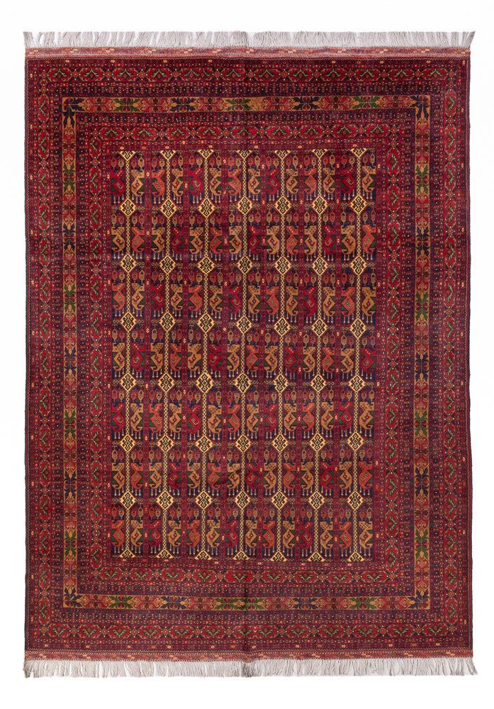 Afghan Teppich - 353 x 254 cm - rost