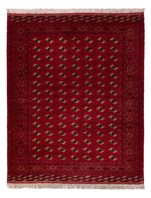 Afghan Teppich - Buchara - 382 x 300 cm - rot