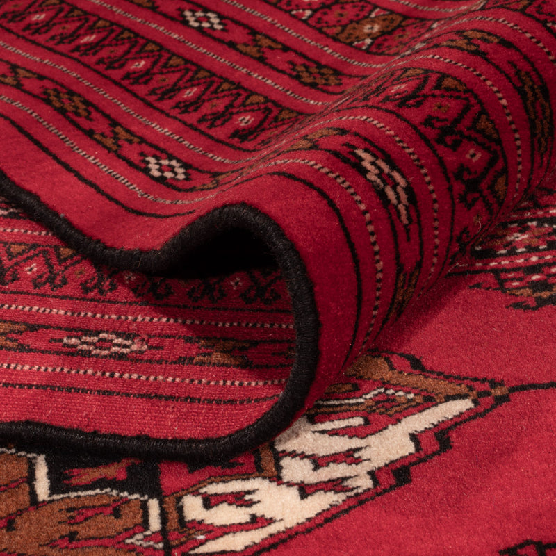 Afghan Teppich - Buchara - 382 x 300 cm - rot