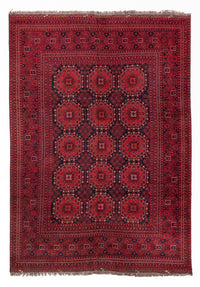 Afghan Teppich - 335 x 240 cm - rot
