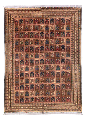 Afghan Teppich - 339 x 240 cm - dunkelbeige