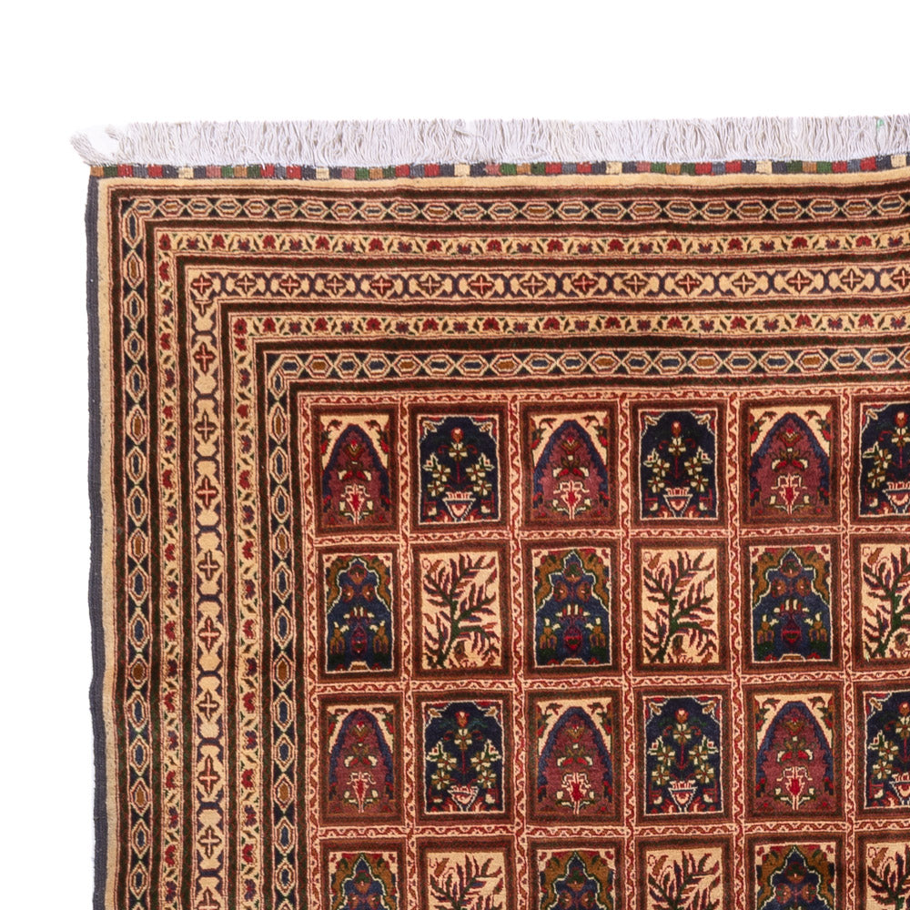 Afghan Teppich - 339 x 240 cm - dunkelbeige