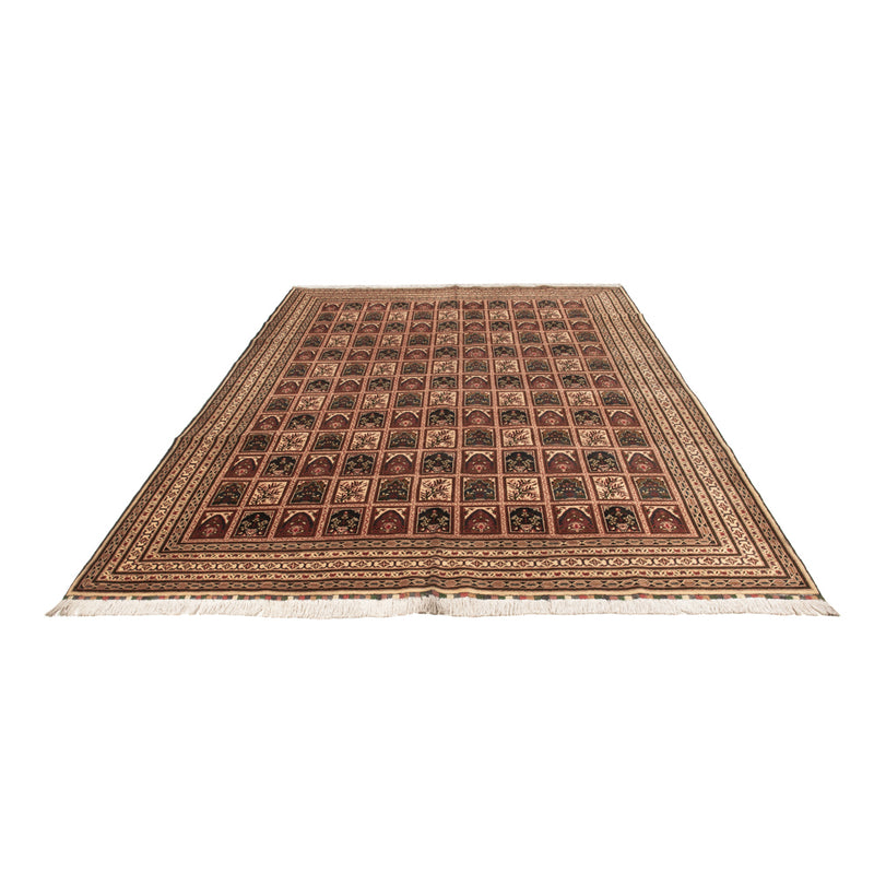 Afghan Teppich - 339 x 240 cm - dunkelbeige