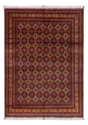 Afghan Teppich - 334 x 248 cm - dunkelbeige