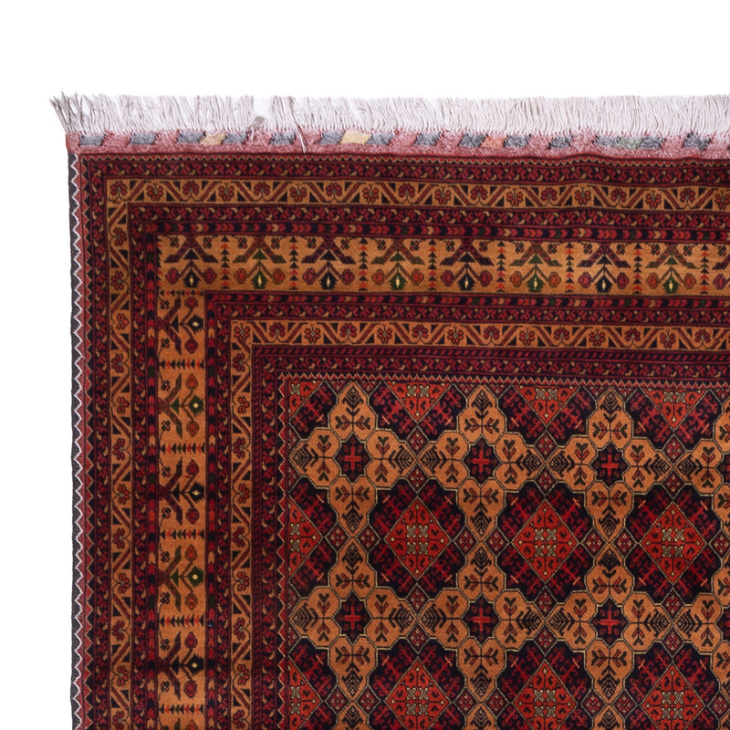 Afghan Teppich - 334 x 248 cm - dunkelbeige
