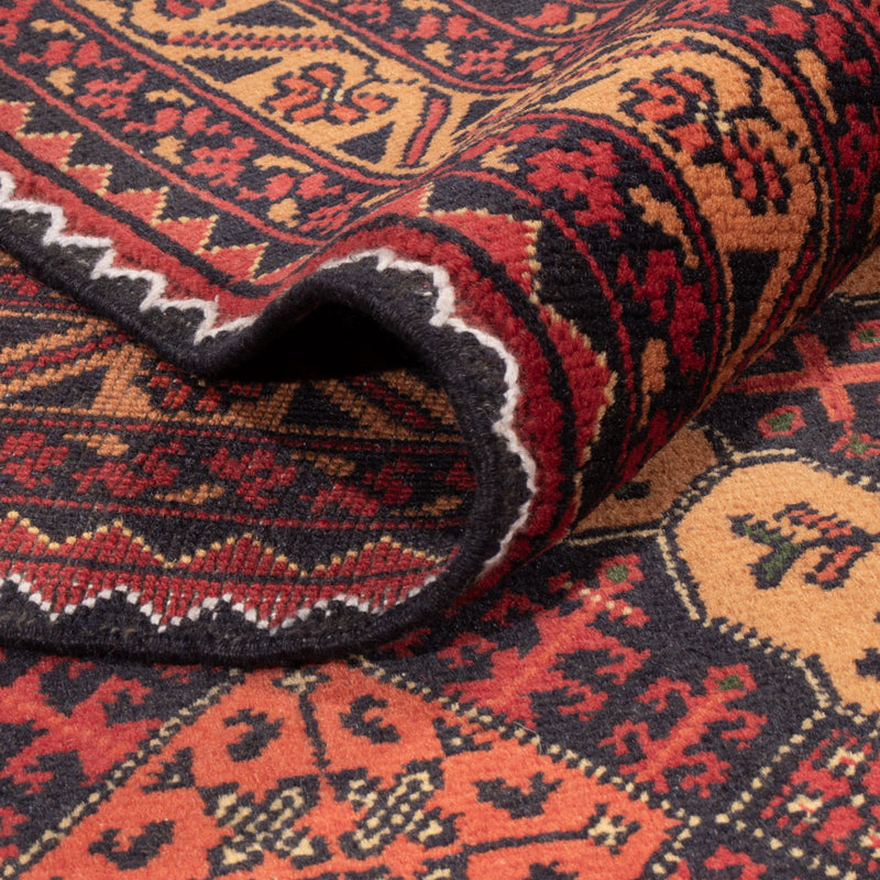 Afghan Teppich - 334 x 248 cm - dunkelbeige