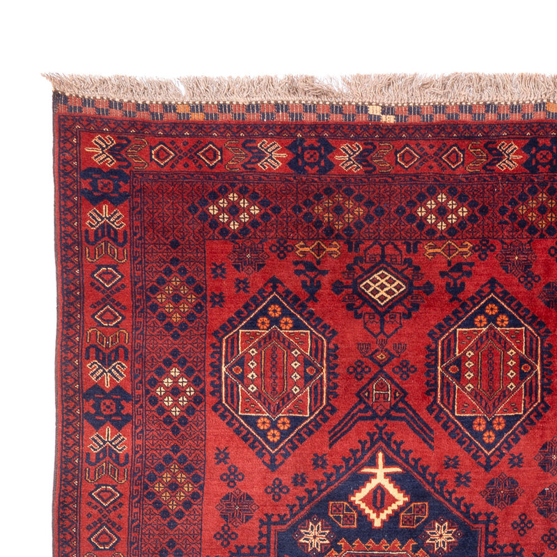 Afghan Teppich - 303 x 200 cm - rot