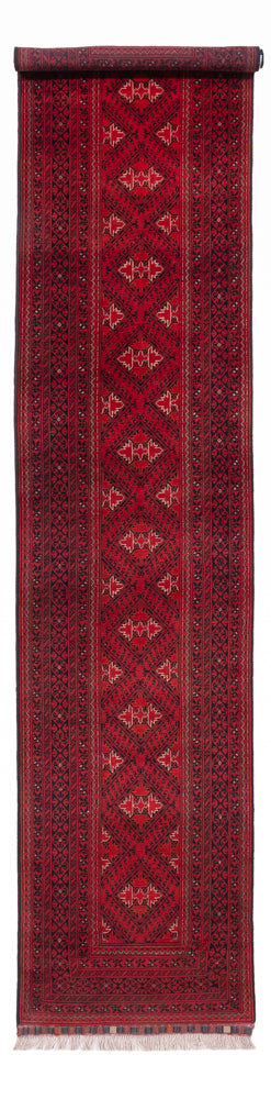 Afghan Teppich 77x390cm - Orientteppich