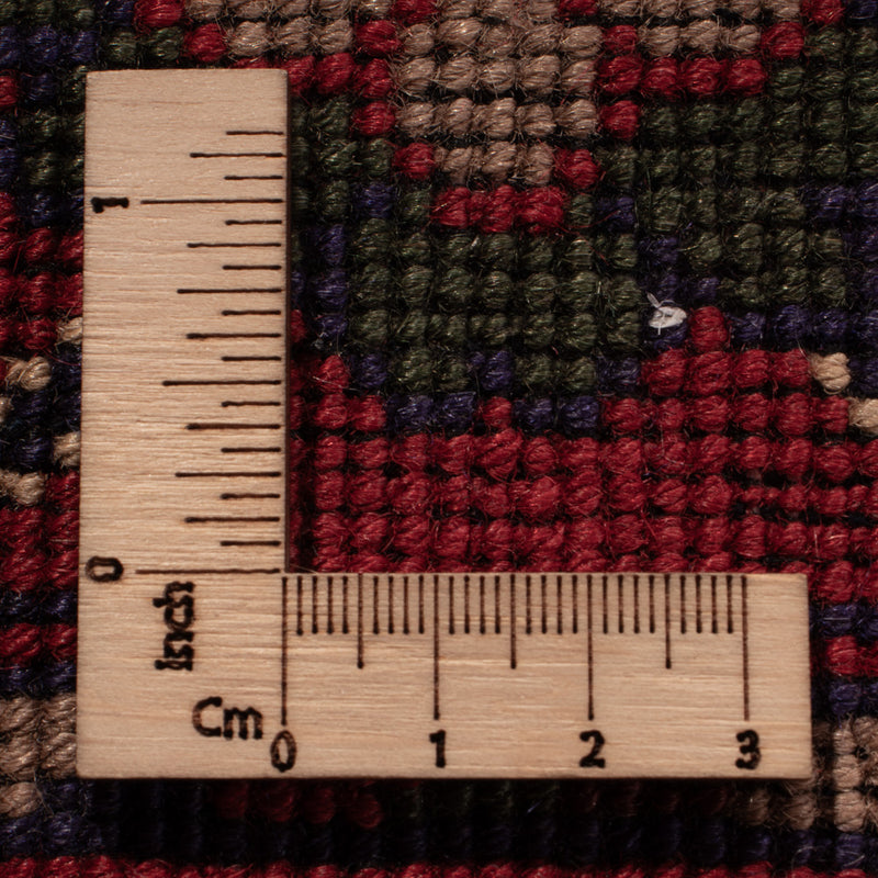 Afghan Teppich - 410 x 300 cm - dunkelbeige