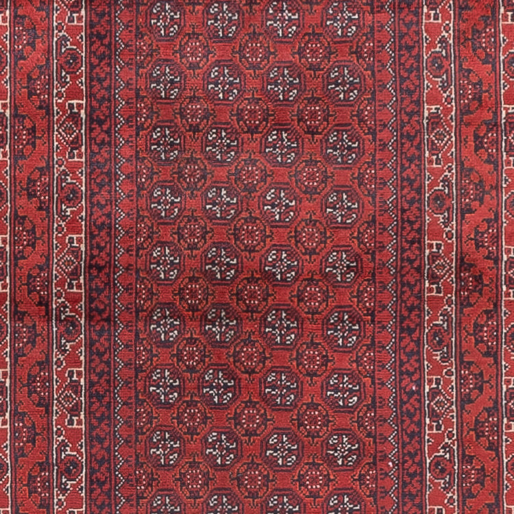 Läufer Afghan - Buchara - 376 x 75 cm - rot