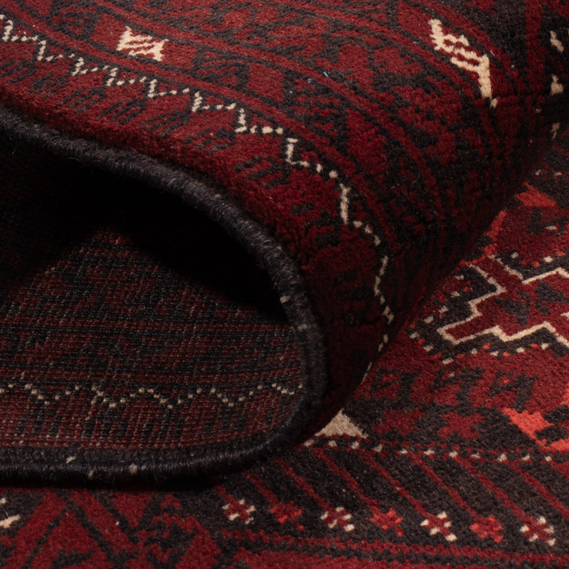 Läufer Afghan - 300 x 79 cm - rot