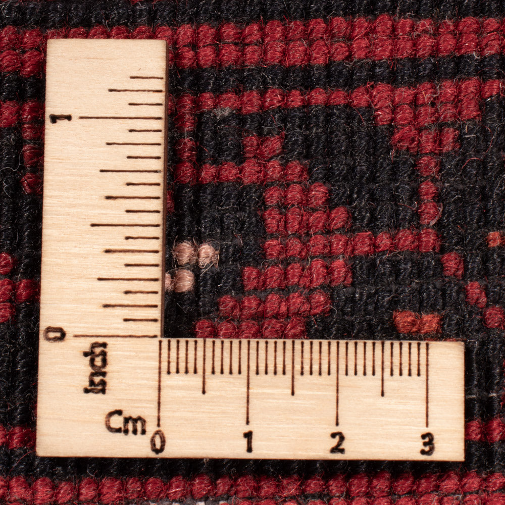 Läufer Afghan - 388 x 77 cm - rot