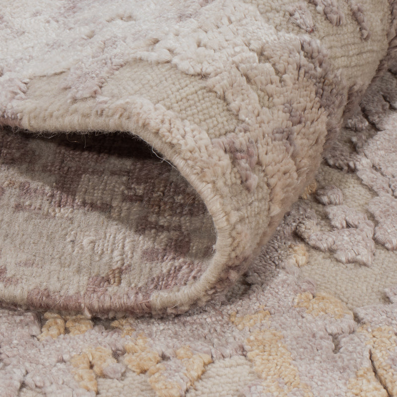 Designer Teppich - 152 x 104 cm - silber