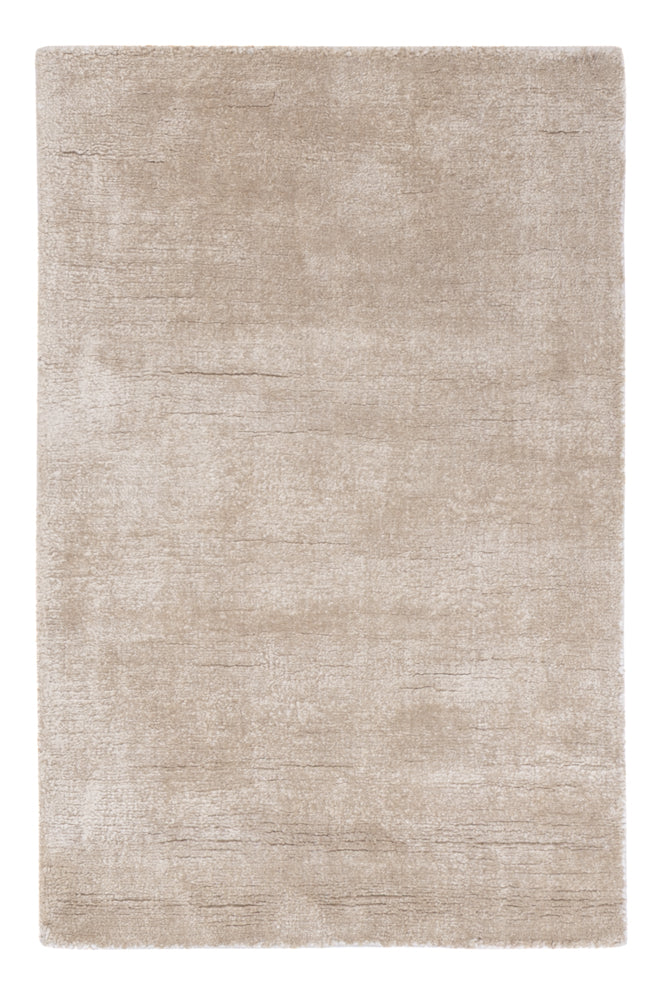 Viskose Teppich - 90 x 60 cm - creme