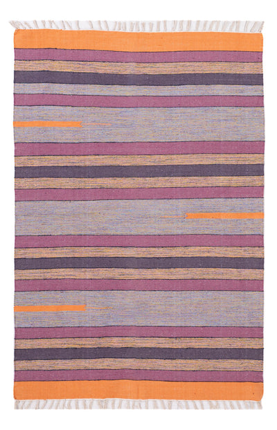 Kelim Modern Teppich 120x180cm - mehrfarbig