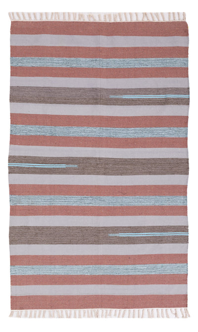 Kelim Modern Teppich 120x180cm - mehrfarbig