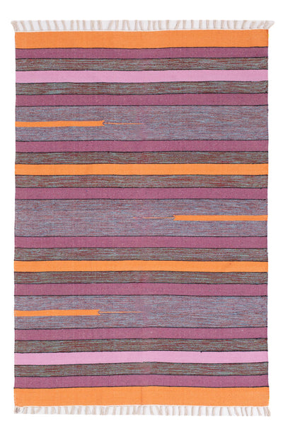 Kelim Modern Teppich 120x180cm - mehrfarbig