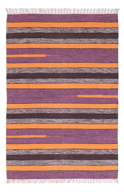 Kelim Modern Teppich 120x180cm - mehrfarbig