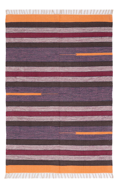 Kelim Modern Teppich 120x180cm - mehrfarbig