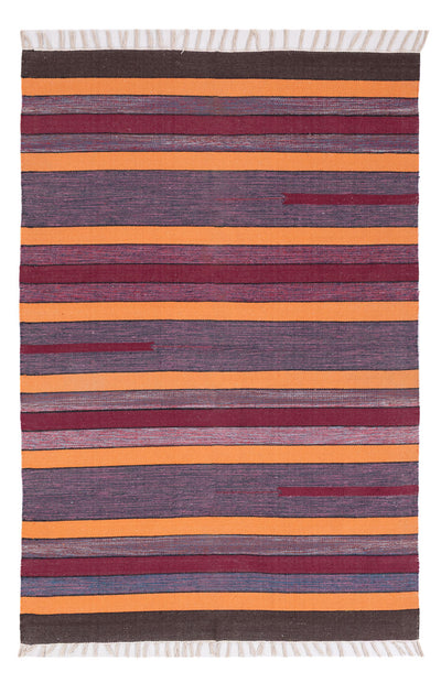 Kelim Modern Teppich 120x180cm - mehrfarbig