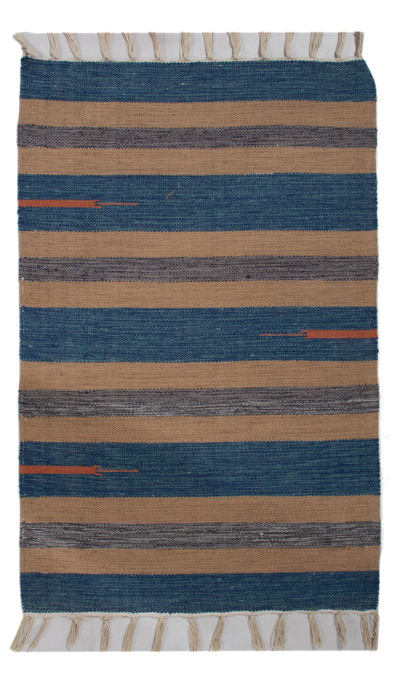 Kelim Modern Teppich 90x60cm