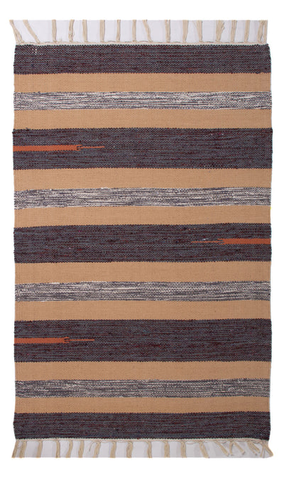 Kelim Modern Teppich 60x90cm - mehrfarbig