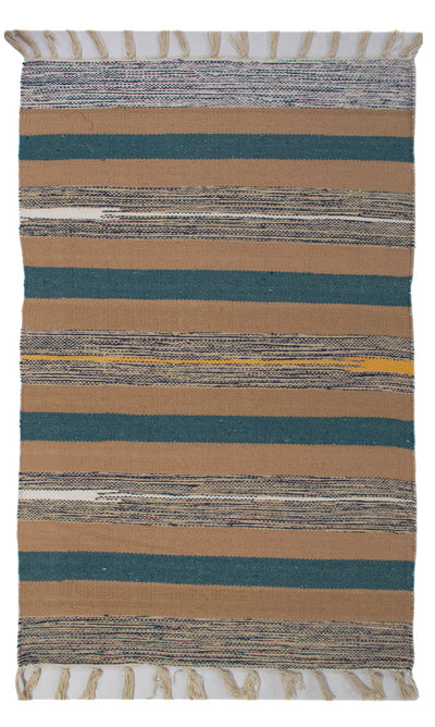Kelim Modern Teppich 60x90cm - mehrfarbig
