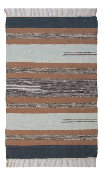 Kelim Modern Teppich 60x90cm - mehrfarbig