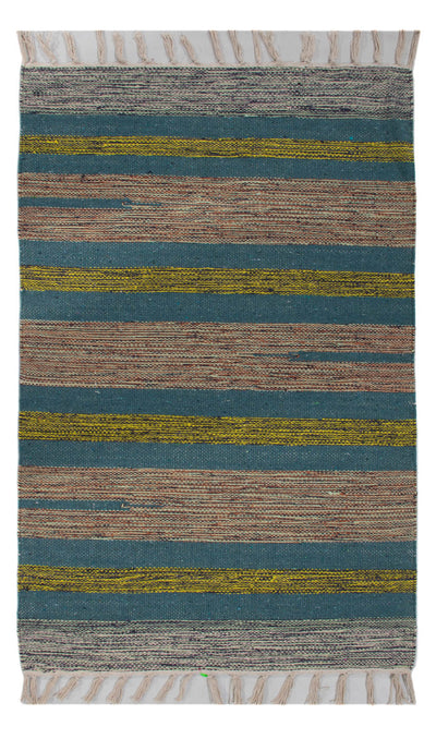 Kelim Modern Teppich 60x90cm - mehrfarbig