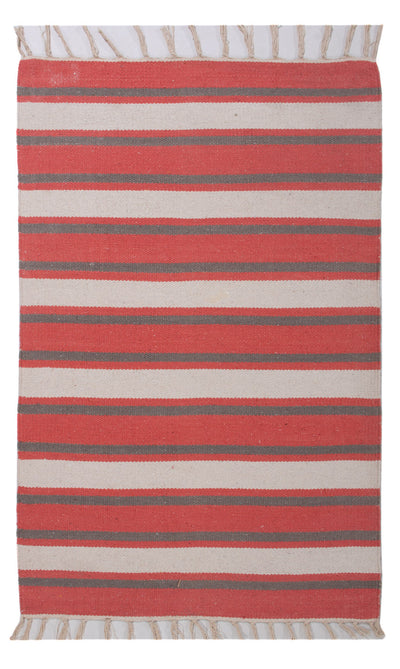 Kelim Modern Teppich 60x90cm - mehrfarbig