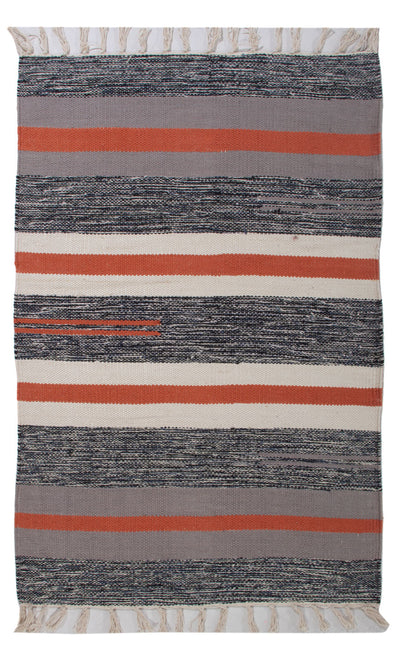 Kelim Modern Teppich 60x90cm - mehrfarbig