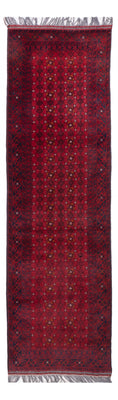 Läufer Afghan - Buchara - 285 x 78 cm - rot