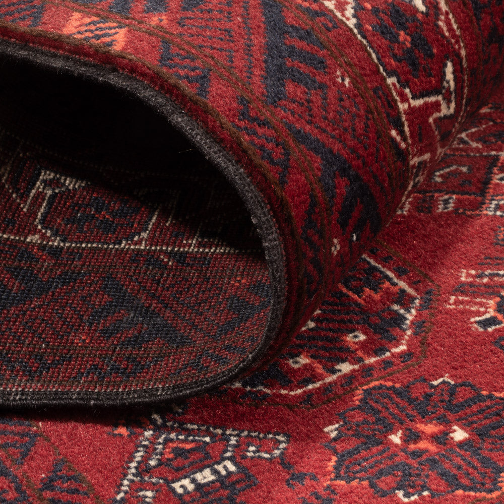 Läufer Afghan - Buchara - 285 x 82 cm - rot