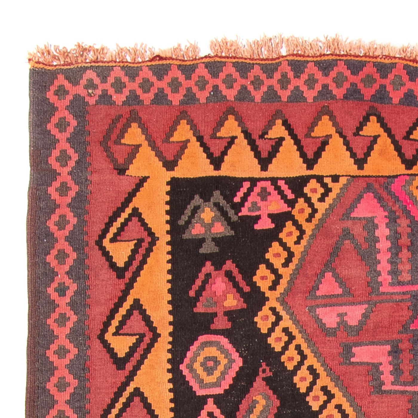 Läufer Kelim - Old - 330 x 160 cm - mehrfarbig