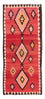Läufer Kelim - Old - 387 x 160 cm - mehrfarbig