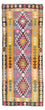 Läufer Kelim - Old - 360 x 147 cm - mehrfarbig