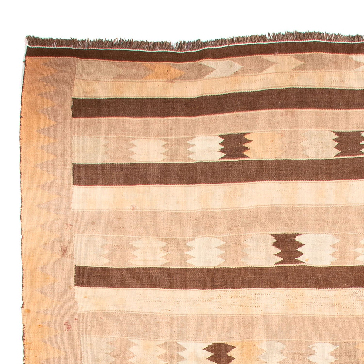 Kelim Teppich - Old - 430 x 245 cm - mehrfarbig