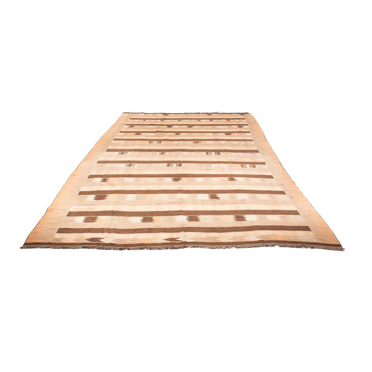 Kelim Teppich - Old - 430 x 245 cm - mehrfarbig