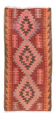Läufer Kelim - Old - 270 x 110 cm - mehrfarbig