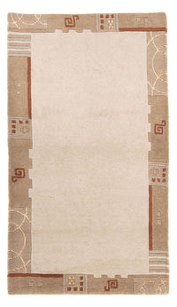 Nepal Teppich - 150 x 80 cm - beige