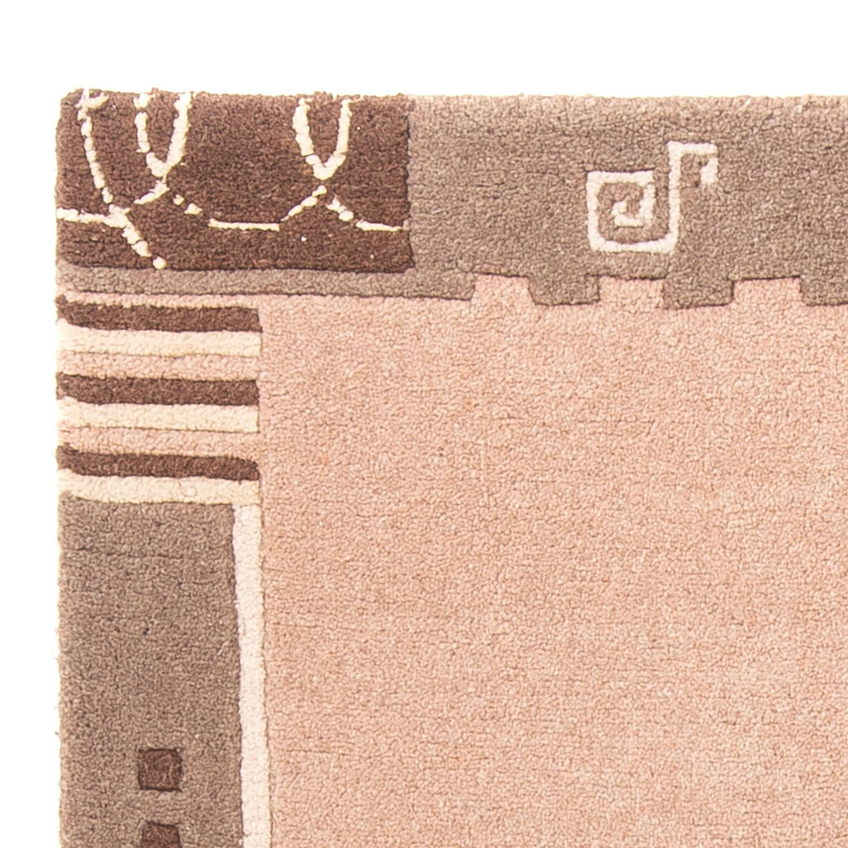 Nepal Teppich - 148 x 83 cm - hellbraun