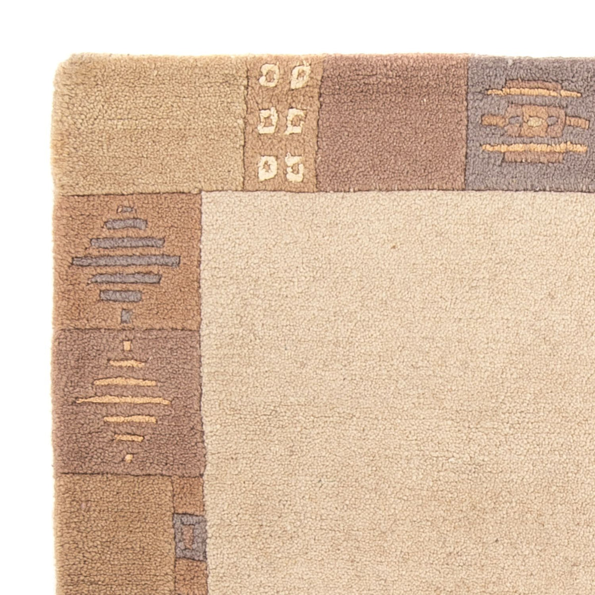 Nepal Teppich - 160 x 90 cm - beige