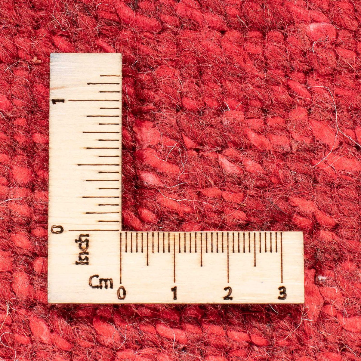 Nepal Teppich - 140 x 73 cm - rot