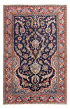 Isfahan Teppich 110x170cm - Perserteppich - Rechteckig / Dunkelblau / 110 x 170 cm Rechteckig