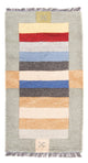 Nepal Teppich - 140 x 70 cm - mehrfarbig