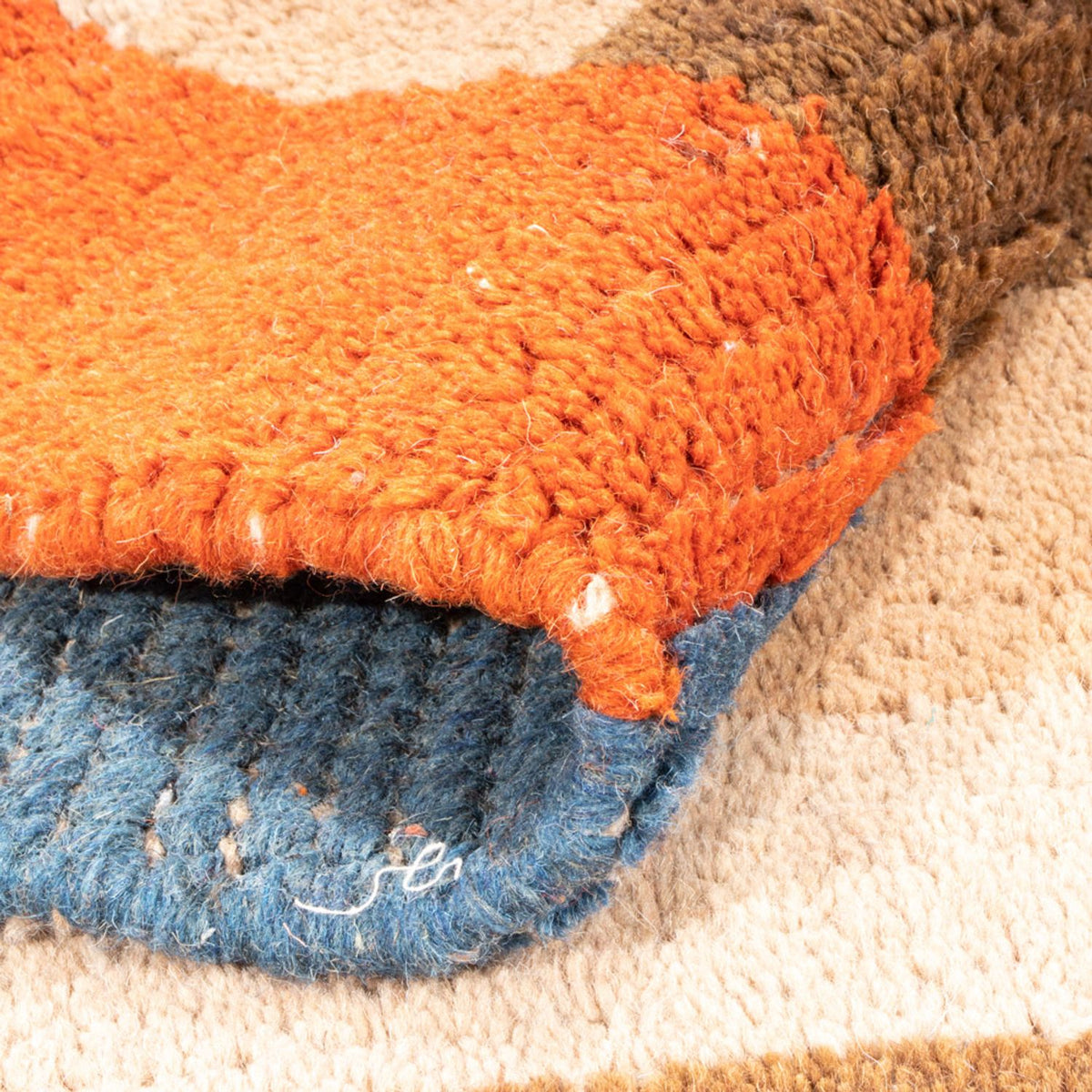 Nepal Teppich - 140 x 70 cm - mehrfarbig