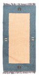 Nepal Teppich - 140 x 70 cm - beige