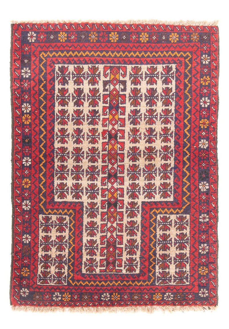 Belutsch Teppich - 119 x 78 cm - mehrfarbig