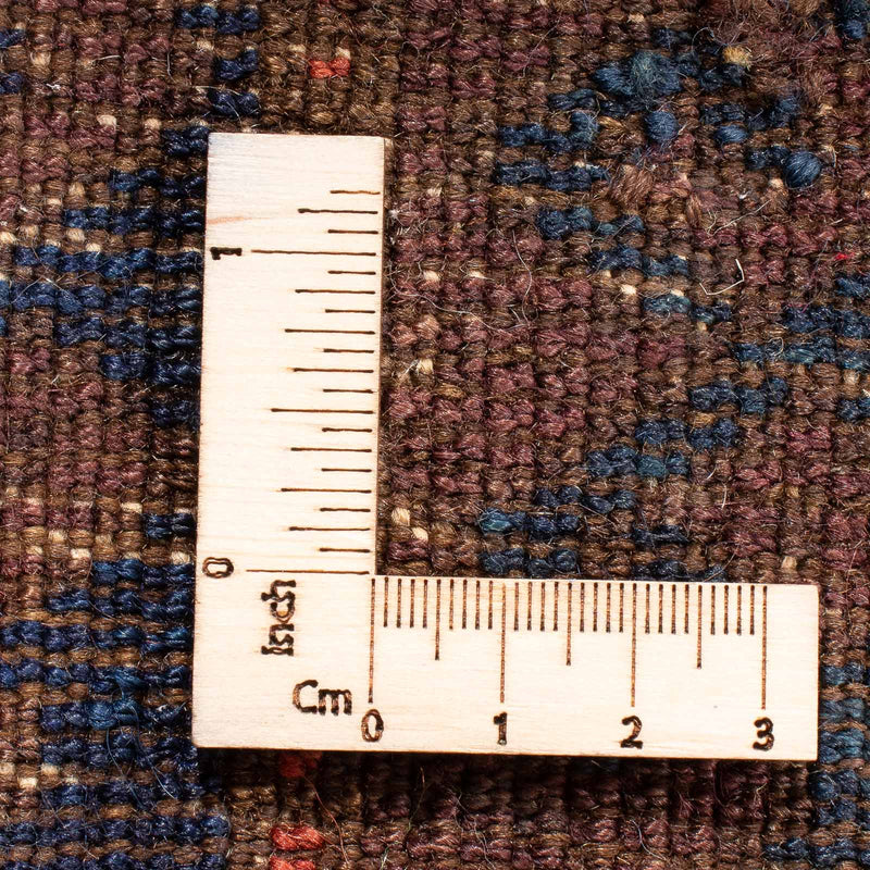 Afghan Teppich - 100 x 61 cm - braun