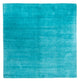 Gabbeh Teppich - Softy quadratisch  - 200 x 200 cm - türkis